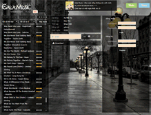 Tablet Screenshot of galamusic.vn